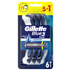 Gillette Blue3 Plus Comfort Maszynki Jednorazowe Dla Mężczyzn 6 Szt.