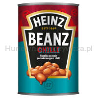 Heinz Fasolka W Sosie Pomidorowym Z Chilli 390G(data przydatności 28.02.2026)