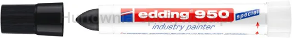 Edding Marker przemysłowy w paście e-950 10mm, czarny 