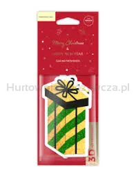 Aroma Home Odświeżacz Powietrza Do Samochodu Xmas Cellulose Gift For You 3D Pomarańcza Goździk