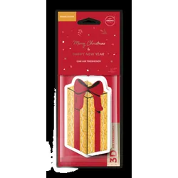 Aroma Home Odświeżacz Powietrza Do Samochodu Xmas Cellulose Gift For You 3D Pomarańcza Goździk