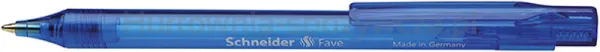 Schneider Długopis Automatyczny Fave, M, Niebieski 