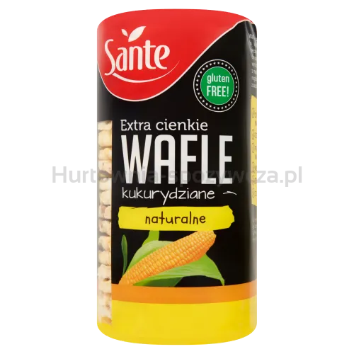 Sante Extra Cienkie Wafle Kukurydziane 120g