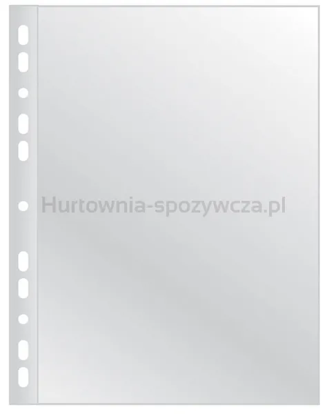 Koszulki Na Dokumenty Q-Connect, Poszerzane, Pp, A4, Groszkowe, 100Mikr., 50Szt.