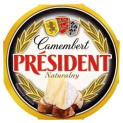 President Camembert Naturalny 120G