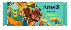 Czekolada Amelia Mleczna Z Orzech Arachidowymi 100 G Mw Dobry Wybór