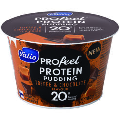 Valio Profeel Pudding Proteinowy 180 G Toffi-Czekolada, Bez Laktozy