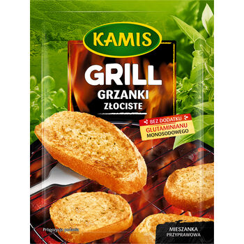 *Kamis Grill Grzanki Złociste Mieszanka Przyprawowa 15 G