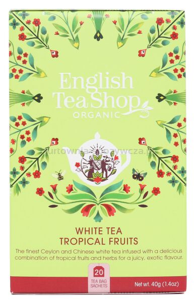 Herbata biała Tropical Fruits (20x2) BIO 40 g