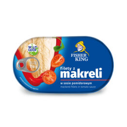Fisherking Filety z makreli w Sosie Pomidorowym 170g