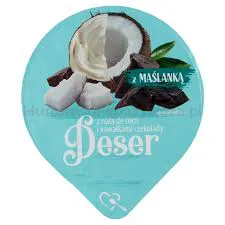 Mlekpol Deser Na Bazie Maślanki Z Nata De Coco I Kawałkami Czekolady 170G