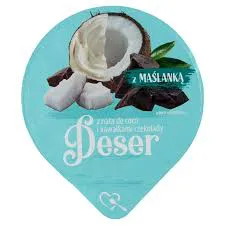 Mlekpol Deser Na Bazie Maślanki Z Nata De Coco I Kawałkami Czekolady 170G