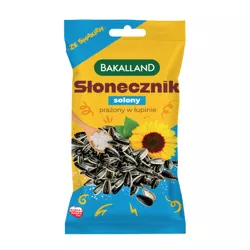 Bakalland  Słonecznik solony prażony w łupinie 80 g