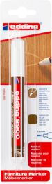 Edding Marker do mebli e-8900 1,5-2 mm, blister, jasny orzech 
