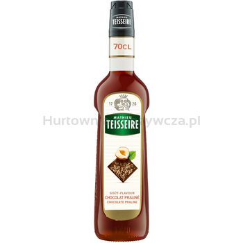Mathieu Teisseire Syrop o smaku czekolady pralinowej 0,7 L