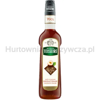 Mathieu Teisseire Syrop O Smaku Czekolady Pralinowej 0,7 L