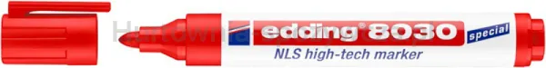 Edding Marker permanentny przemysłowy e-8030 1,5-3mm, czerwony 