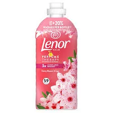 Lenor Płyn Do Płukania Tkanin Cherry Blossom & Sage 1.239l, 59 prań