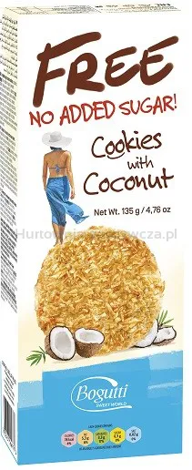 Ciasteczka Z Kokosem B/C 135 G
