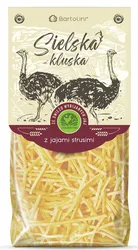 Sielska Kluska durum z jajami strusimi krajanka 250g
