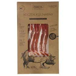 Pawęta Boczek wieprzowy dojrzewający plastry 50 g