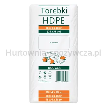Torebki Hdpe 26 X 38 Cm 1000 Sztuk Sarantis