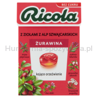 Ricola Żurawina 27,5G