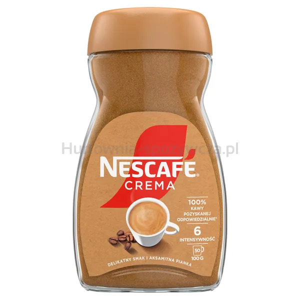Nescafe Kawa Rozpuszczalna Crema 100g