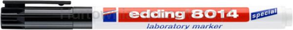 Marker laboratoryjny e-8014 EDDING, 1mm, czarny - 2