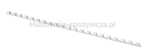 Office Products Grzbiety do bindowania A4, 6mm (25 kartek), 100 szt., białe 