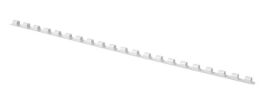 Office Products Grzbiety do bindowania A4, 6mm (25 kartek), 100 szt., białe 