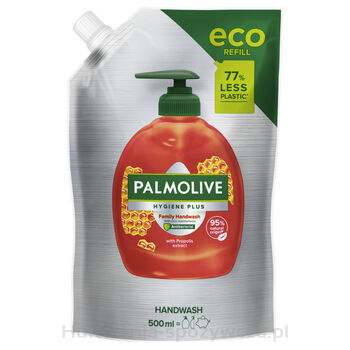 Palmolive Hygiene-Plus Oczyszczające Mydło W Płynie Z Propolisem Zapas 500Ml