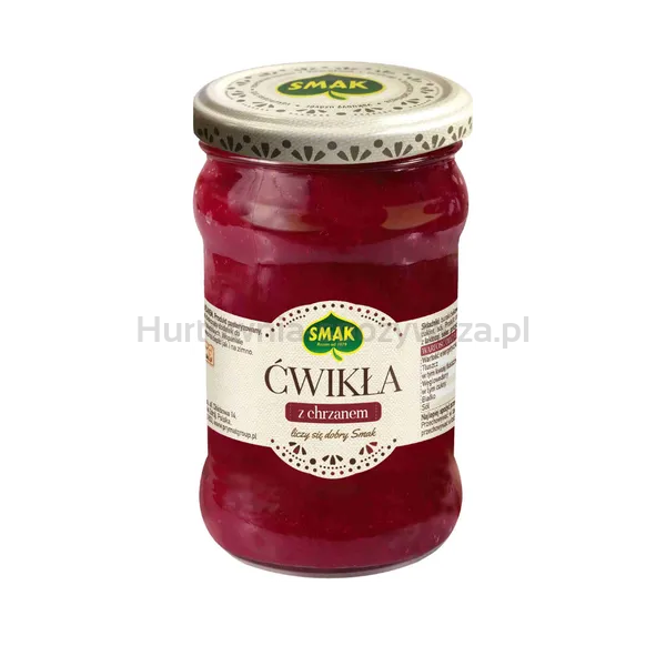 Ćwikła z chrzanem 290g Smak