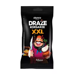 Skawa Draże korsarze XXL kokosowe 130 g