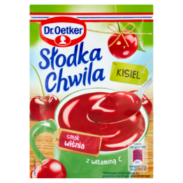Dr.Oetker Słodka Chwila Kisiel Wiśniowy 30G