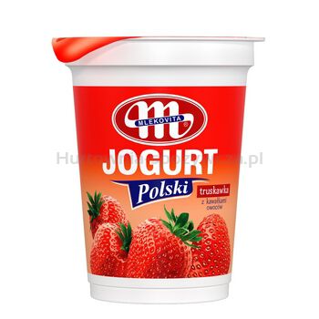 Jogurt Polski Na Deser Truskawowy 350 G