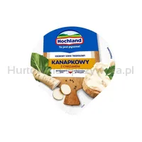 Hochland Kremowy serek twarogowy kanapkowy z chrzanem 130 g