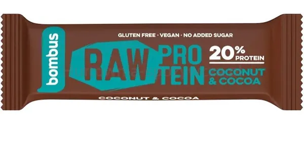 Baton RAW PROTEIN BIO kokos- kakao BEZGL. BIO 50 g