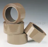 Taśma Pakowa Q-Connect, 48Mm, 50Y, Brązowa - 3
