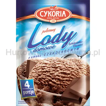 lody domowe o smaku czekoladowym 60g Cykoria