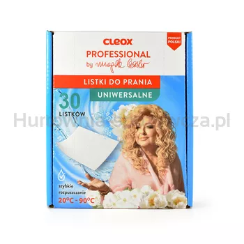 Cleox Professional by Magda Gessler Listki do prania uniwersalne 30 szt.