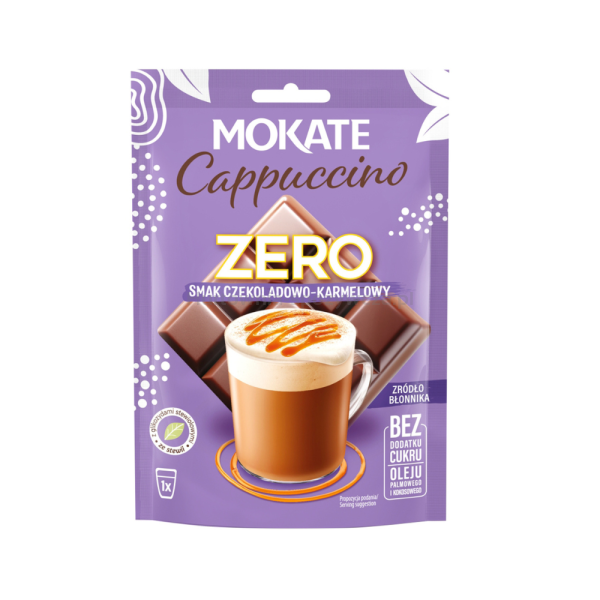 Mokate Cappuccino smak czekoladowo karmelowy ( 20g )