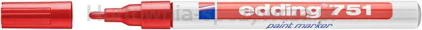 Edding Marker olejowy e-751 1-2mm, czerwony 