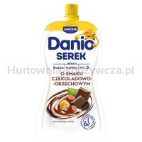 Danone Danio Serek Homogenizowany Czekoladowo-Orzechowy 120 G