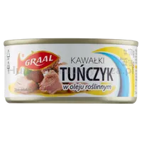 Graal Tuńczyk Kawałki W Oleju Roślinnym 170 G