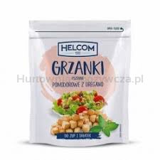 Helcom Grzanki pszenne pomidorowe z oregano 100 g