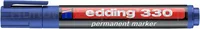 Edding Marker permanentny e-330 1-5mm, niebieski  - 2