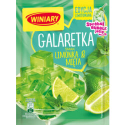 WINIARY Galaretka o smaku Limonka - Mięta 47g