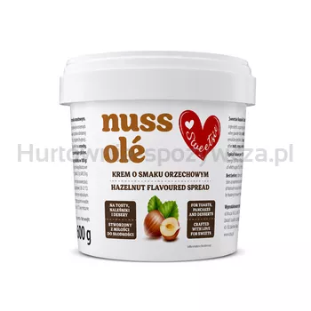 Sweetsie Nussole krem o smaku orzechowym 600g