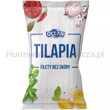 Abramczyk Tilapia Nilowa Filety Bez Skóry 30% 700/1000G OCEAN